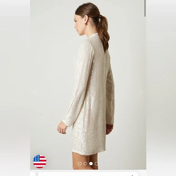 NWT Velvet by Graham & Spencer Veda Sequin Dress - Picture 4 of 15